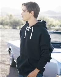 8830 J. America Sportswear Sport Lace Hooded Sweatshirt